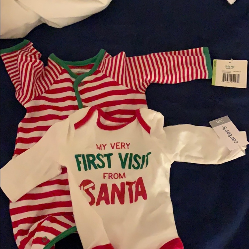 Little me + Carter’s Mu first Christmas